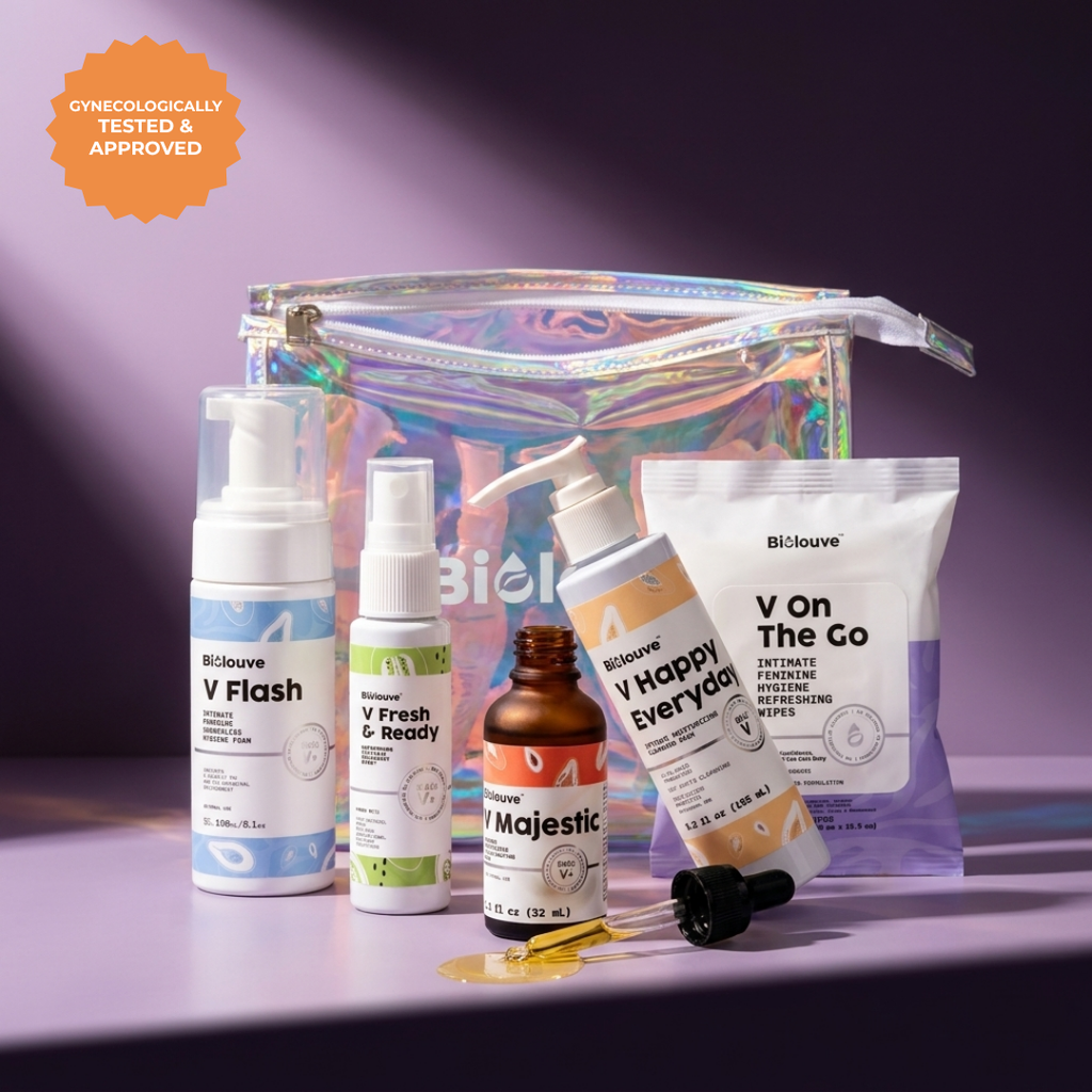 The Queen's Restore Routine — Intimate Cleaning, pH Reset & Hydration Kit