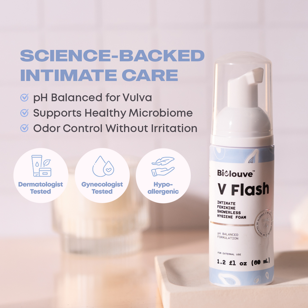 V Flash - Cleansing Foam. The 60-Second Reset