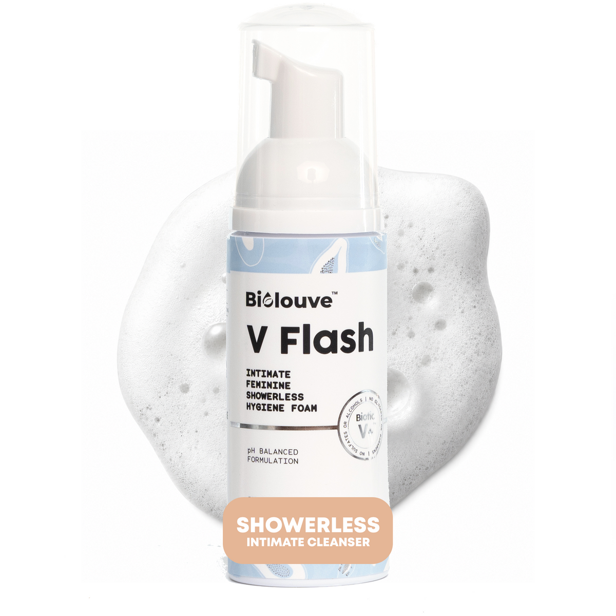V Flash - Cleansing Foam. The 60-Second Reset