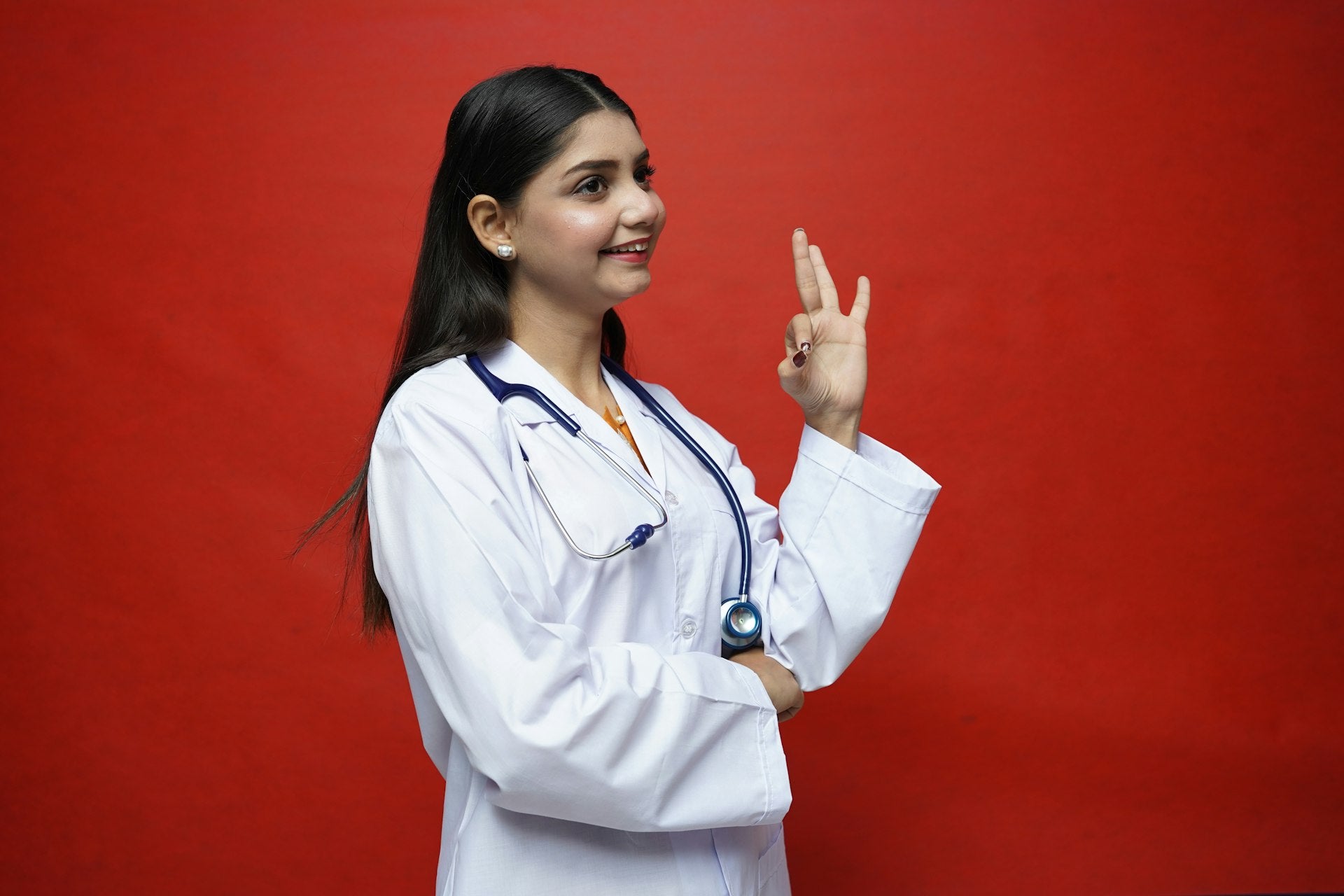 Healthcare provider discussing urinary health with patient